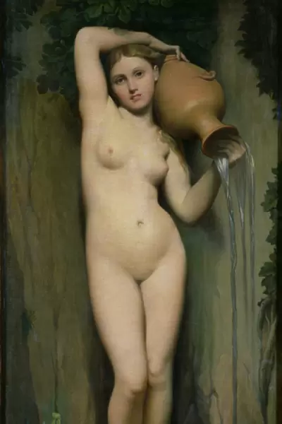 The Source, 1856 (oil on canvas)