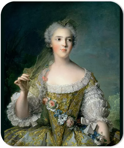 Portrait of Madame Sophie (1734-82), daughter of Louis XV, at Fontevrault, 1748