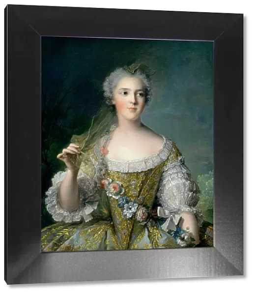 Portrait of Madame Sophie (1734-82), daughter of Louis XV, at Fontevrault, 1748