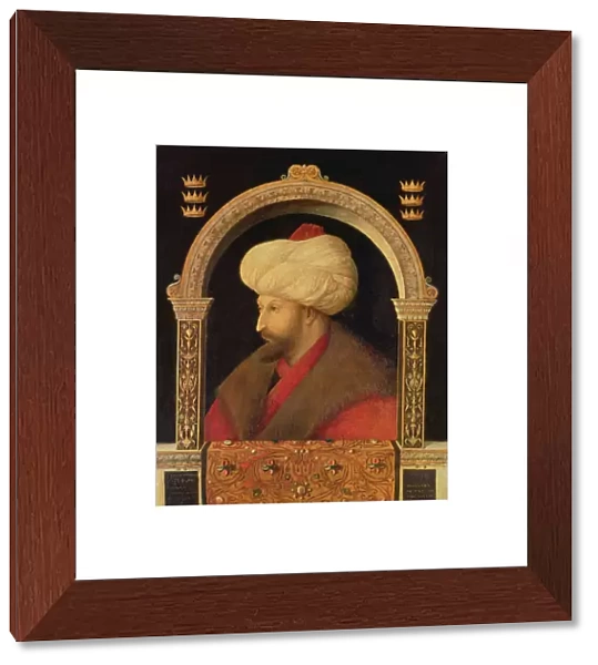 The Sultan Mehmet II (1432-81) 1480 (oil on canvas)