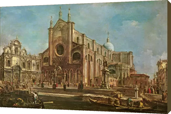 Campo dei Santi Giovanni e Paolo and the Scuola Grande di San Marco, Venice (oil
