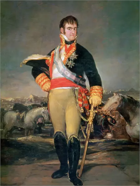 King Ferdinand VII (1784-1833) c. 1814 (oil on canvas)