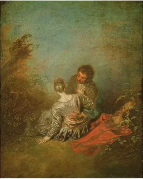 The Faux Pas, c. 1717 (oil on canvas)