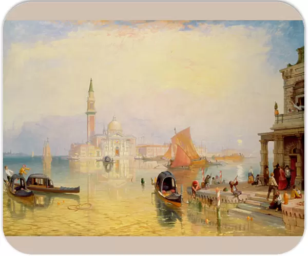 Venetian Scene, c. 1850 (painting)