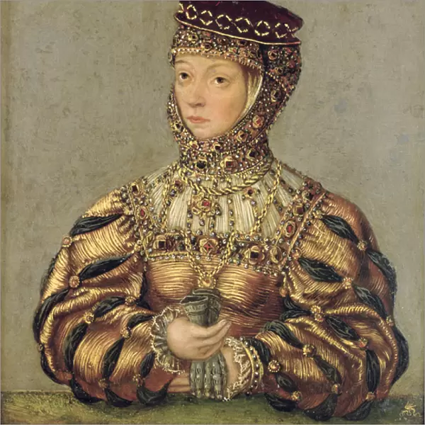 Barbara Radziwill, c. 1553-56 (oil on copper)