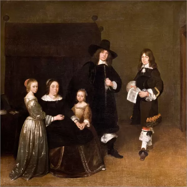 Portrait of a Family, 1656 (oil on canvas)