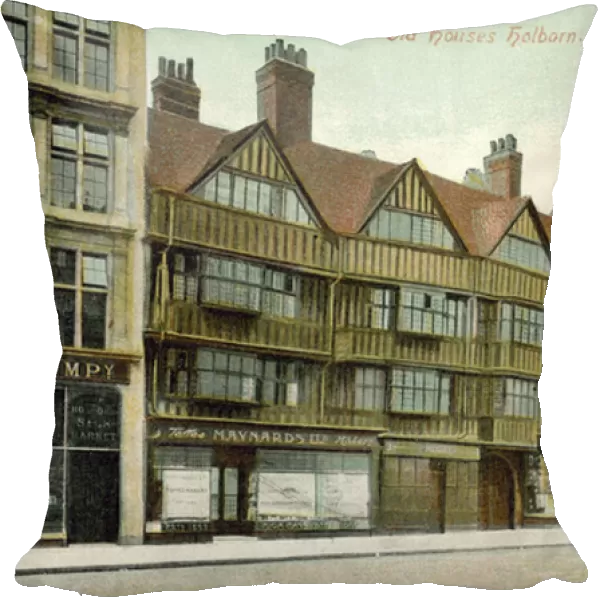 Old Houses, Holborn (colour photo)