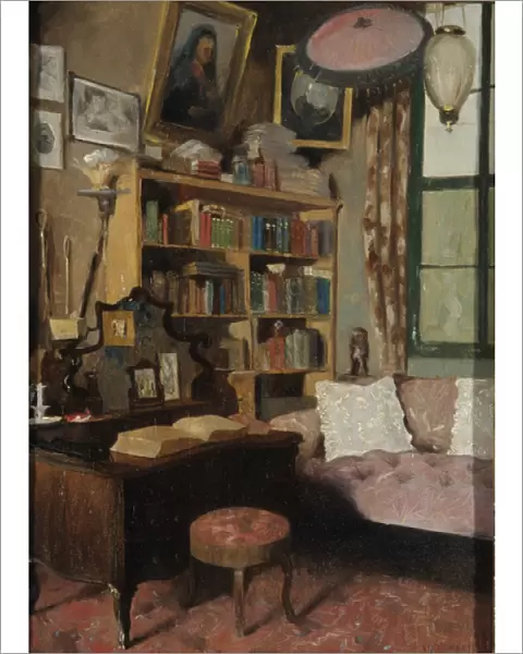 Corner of Sir Richard Burtons Study, 1889 (oil on canvas)