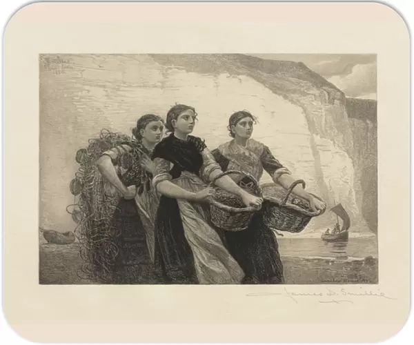 A Voice from the Cliffs, engraved by James David Smillie (1833-1909)
