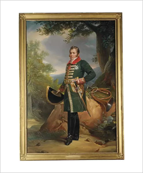 Portrait of Charles-Ferdinand d Artois, Duc de Berry (oil on canvas)