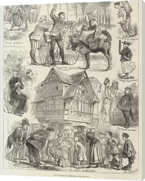 The Tourist in Normandy (engraving)