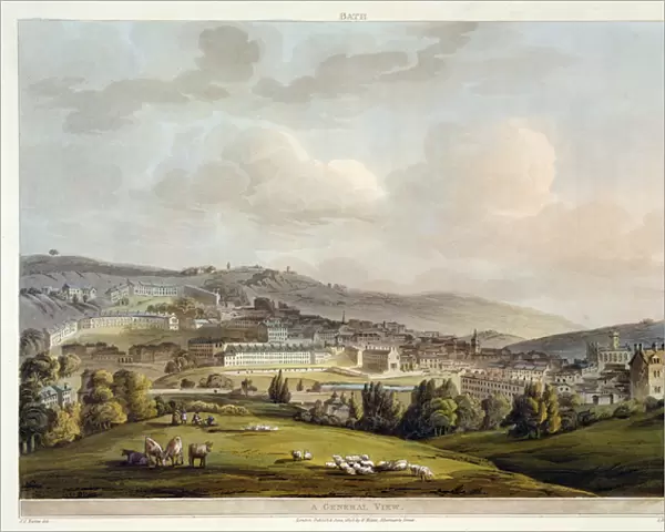 A General View of Bath, from Bath Illustrated by a Series of Views
