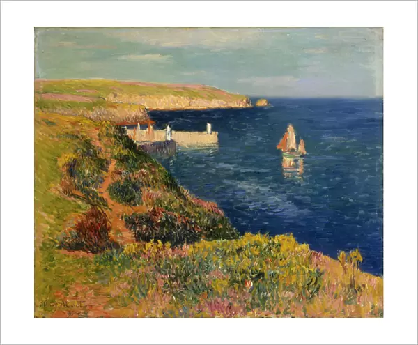 Port-Eudy, Ile-de-Groix, (oil on canvas)
