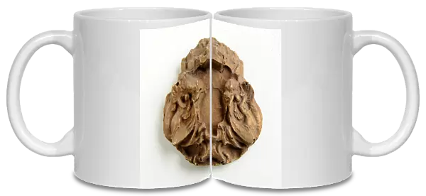 Maquette for a Key Bow with an Allegory of Love (bronzed plaster)