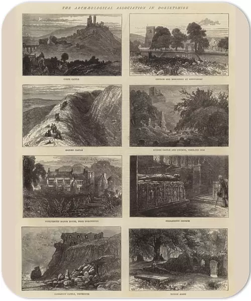 The Archaeological Association in Dorsetshire (engraving)