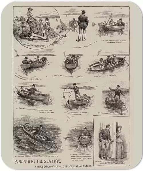A Month at the Seaside (engraving)