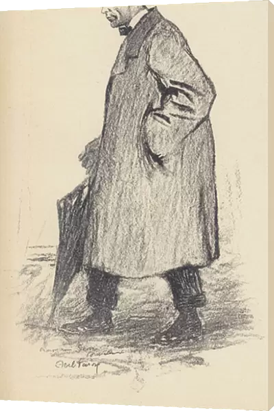 Sem (Georges Goursat) (1863-1934), French caricaturist (litho)