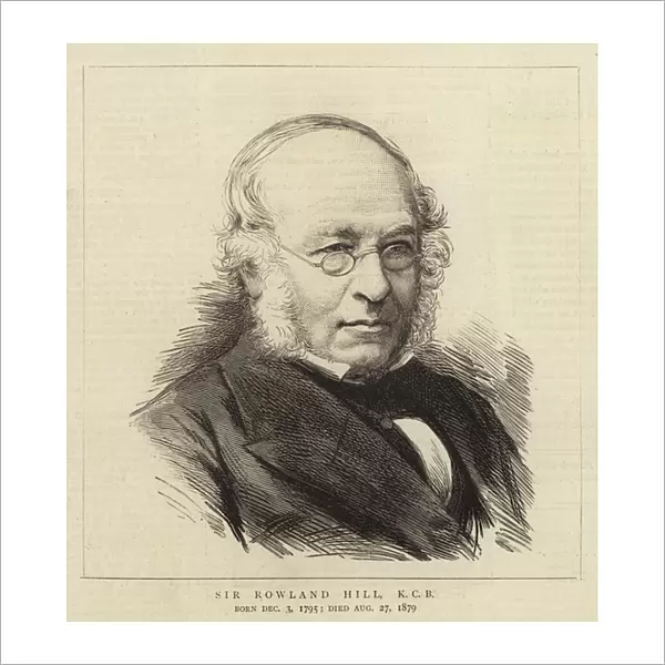 Sir Rowland Hill, KCB (engraving)