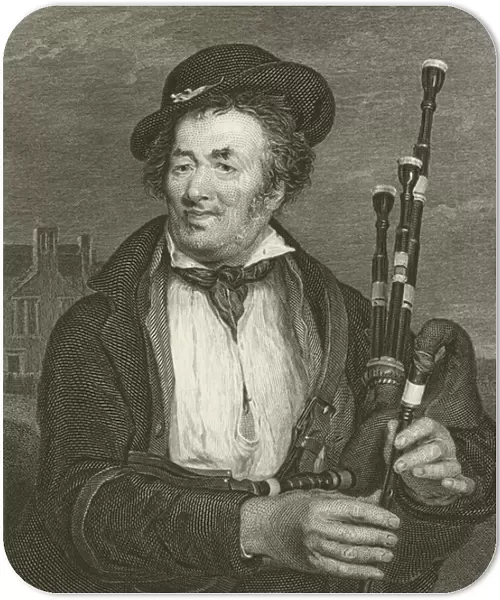 The Bag Piper (engraving)