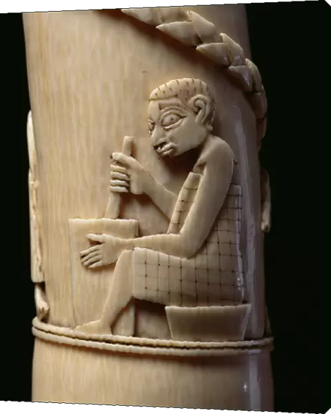 Carved Tusk, Congo (ivory) (detail of 223943)