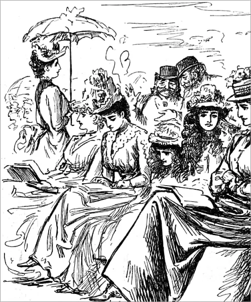 Illustration by George du Maurier, 1850