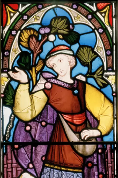 The Sower, 1866 (stained glass)