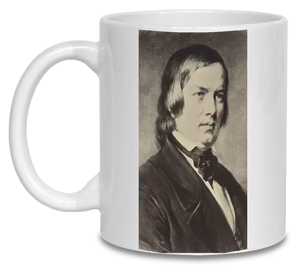 Portrait of Robert Schumann (engraving)