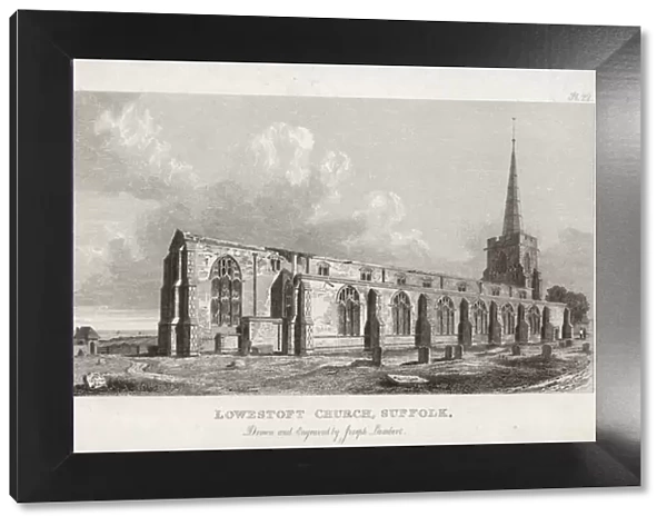 Lowestoft Church, Suffolk (engraving)