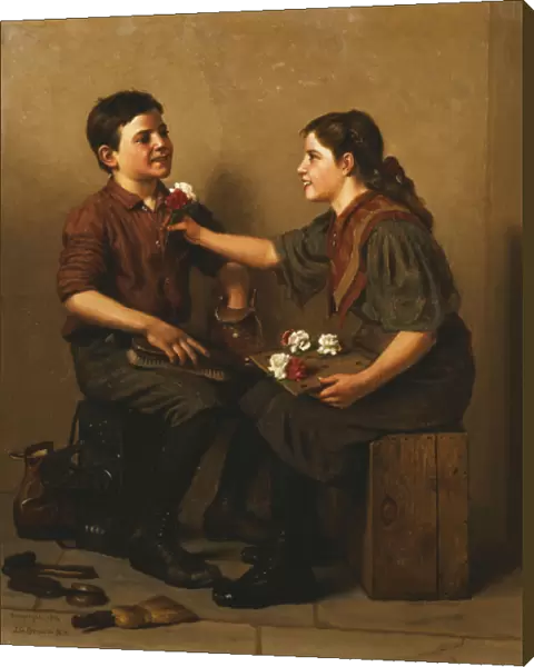 Only a Nickel, Joe, 1906 (oil on canvas)