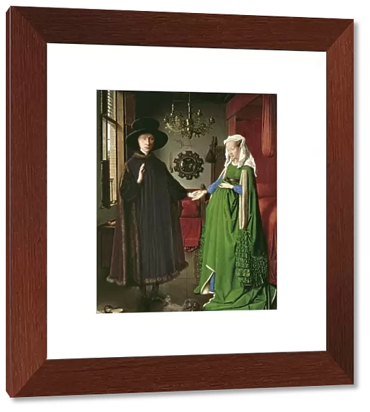 The Portrait of Giovanni (?) Arnolfini and his Wife Giovanna Cenami (