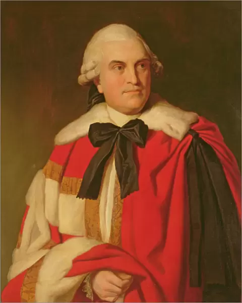 Portrait of George William, 6th Earl of Coventry in peers robes