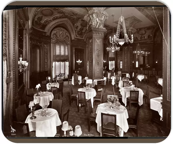 The Ladies Cafe at the Hotel McAlpin, 1913 (silver gelatin print)