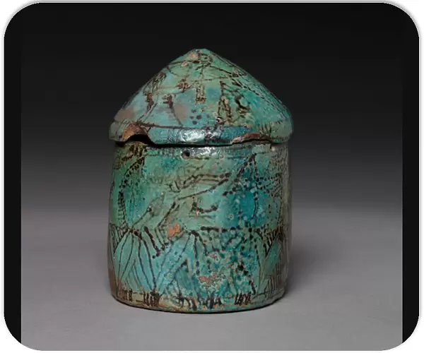 Pyxis with Lid, late Middle Kingdom to Early New Kingdom, c