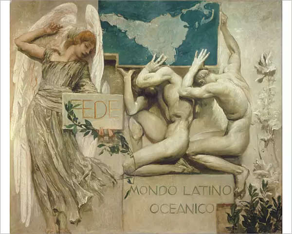 Fede, Mondo Latino Oceanico, 1904 (oil on canvas)
