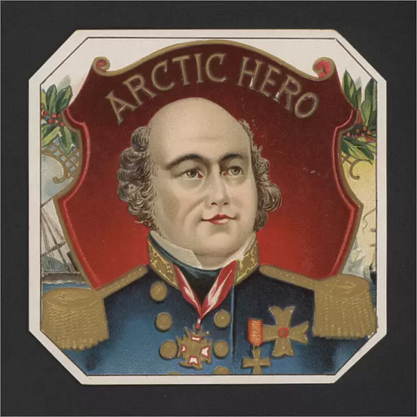 John Franklin, British naval officer and Arctic explorer (chromolitho)
