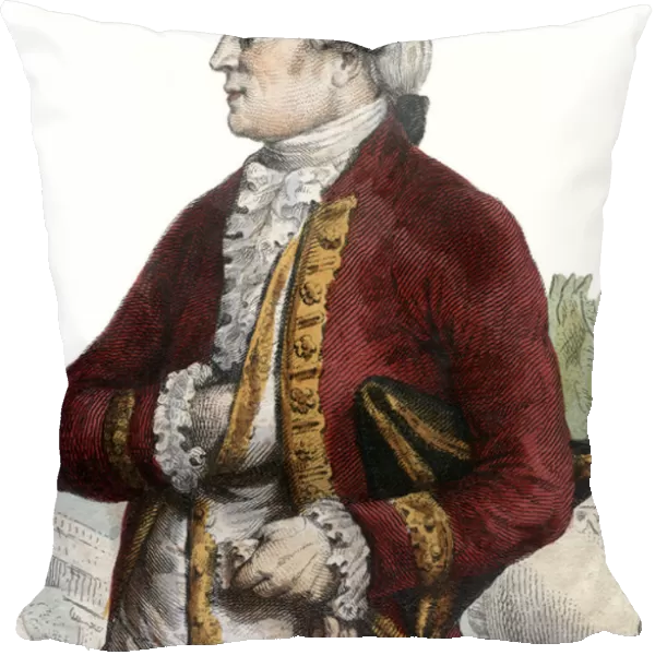 Portrait of Pierre Augustin Caron de Beaumarchais (1732-1799), French watchmaker