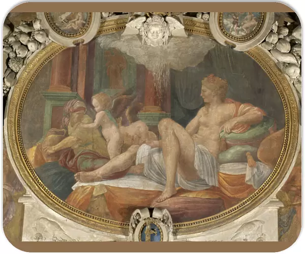 Danae (fresco of the gallery Francois 1er) 16th century