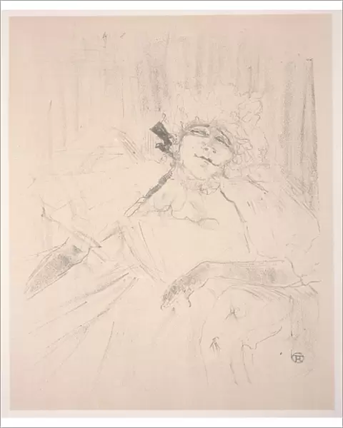Yvette Guilbert, 1898 (litho)
