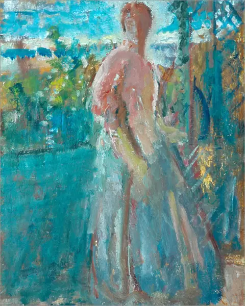 On the Balcony, c. 1911-12 (oil on canvas)