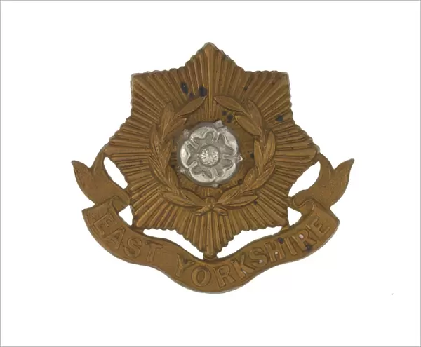 Cap badge, c. 1898 (metal)