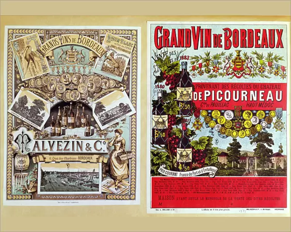 Two advertisements for Malevezin and Company distributors and the
