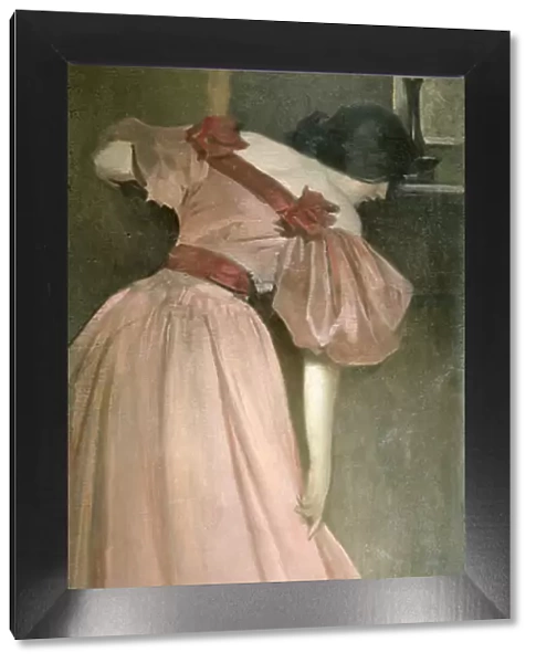 Portrait Study in Pink (The Pink Gown), 1896 (oil on canvas)