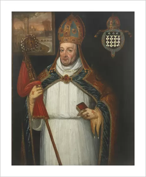 William of Waynflete, Bishop of Winchester, 1669 (oil on canvas)