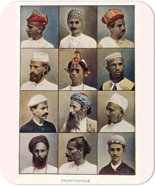 Indian Natives: Frontispiece (coloured photo)