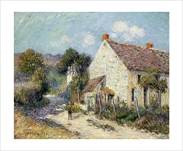 Landscape of Seine-et-Oise; Paysage de Sein-et-Oise, 1906 (oil on canvas)