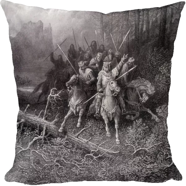 King Arthur in the Broceliande Forest (Cycle of the Knights of the Round Table