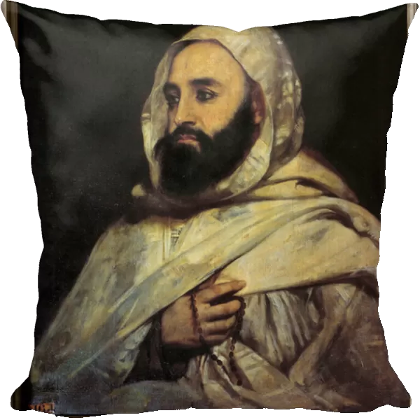 Portrait of Ben Mahi Ed Din Abd El Kader (Abd El-Kader) (1808 - 1883