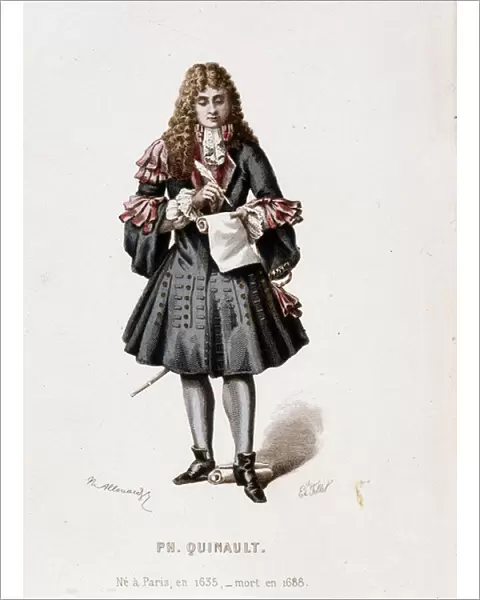 Portrait of Philippe Quinault, (1635-1688)