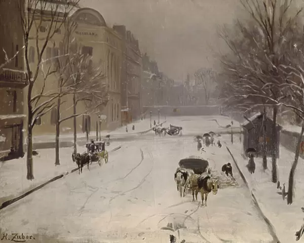 The Rennes Raspail Crossroads, c. 1889 (oil on canvas)