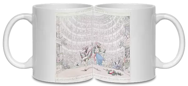 The Pantheon, Oxford Street, published by S. W. Fores, 1791 (coloured etching)